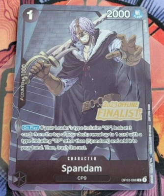 Spandam Offline Regional 2023 Finalist Tournament Promo OP03-086