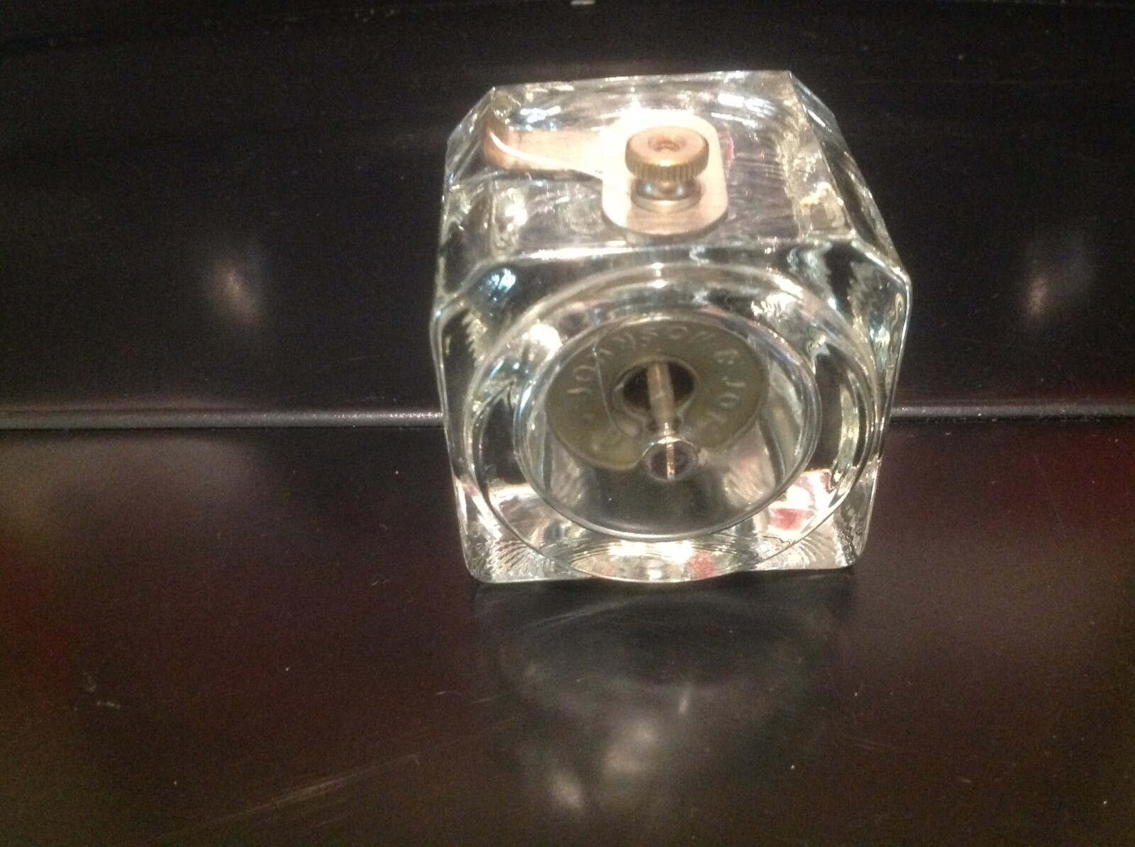 Antique Johnson & Johnson Glass Dental Floss Dispenser Vintage Rare eBay