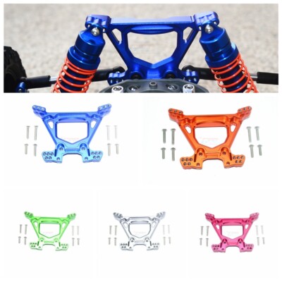 Alloy rear shock tower fixing base plate for TRAXXAS RUSTLER 4X4 VXL 67076-4
