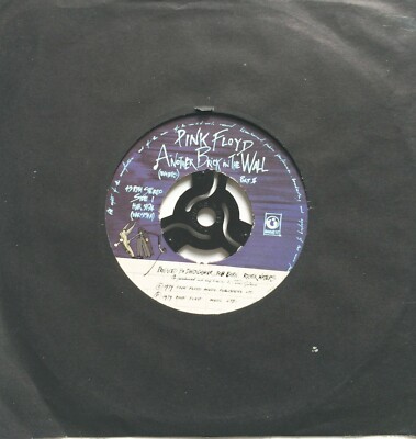 PINK FLOYD Another Brick in The Wall / On of My Turns [SP 45 VINYL 7''] Single