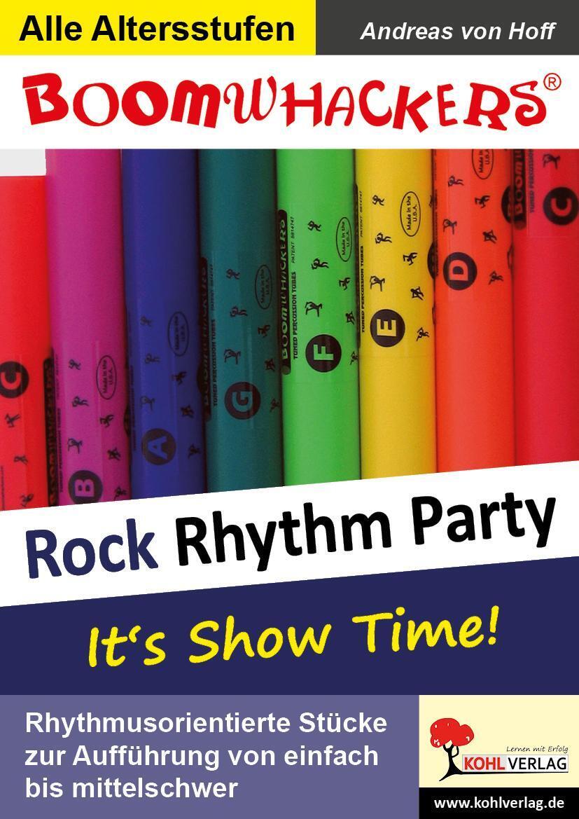 Thumbnail - Boomwhackers-rock Rhythm Party 1 Andreas Von Hoff Broschüre Deutsch