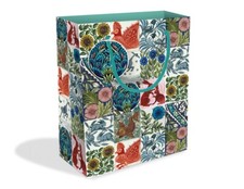 V&A William De Morgan Tiles Medium Gift Bag with Tag