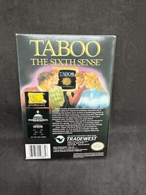 Taboo The Sixth Sense USA NTSC Nintendo NES CIB Oval In Perfect Condition