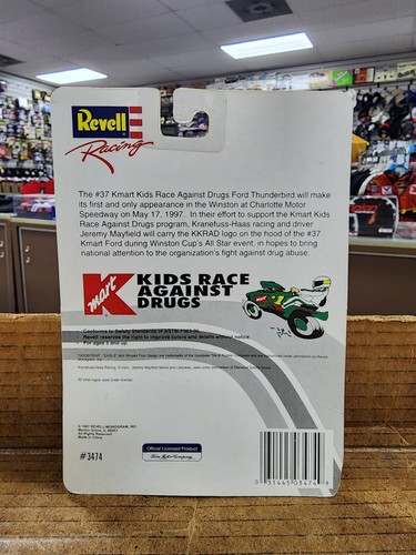 1997 Revell Racing Jeremy Mayfield #37 Kmart 1:64 Scale Diecast - Picture 2 of 2
