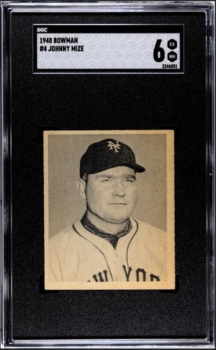 1948 Johnny Mize #4