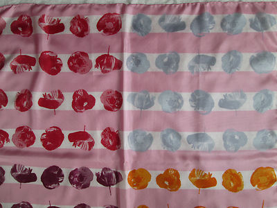 Écharpe Vintage GIADA Soie/viscose - Dimensions 34x150 Cm, Occasion