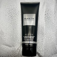 BLACK TIE Men's Bath  Body Works Body Cream Ultimate Hydration 8 oz/226 g