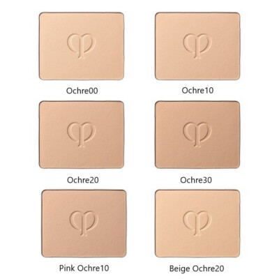 clé de peau teint naturel poudre オークル10 Cle de Peau Beaute TEINT NATUREL POUDRE BLANC + Case SPF25
