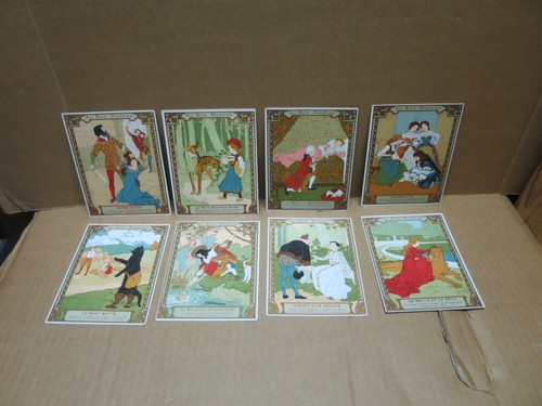 Lot De 3 Chromos Au Bon Marché – Série Scènes Champêtres Originales