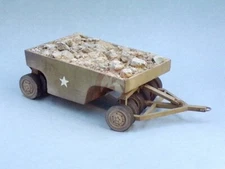 Resicast 1/35 US Roller Towed Road w/Rubber Tires w/Debris (ETO PTO) WWII 351291