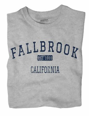 Fallbrook California CA T-Shirt EST