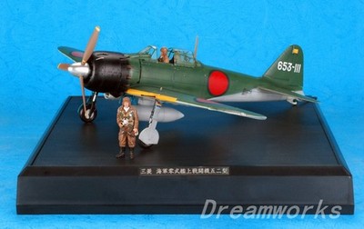 Award Winner Built Tamiya 1/32 IJN Mitsubishi A6M5 Zero Model 52 Zeke+2 Pilot