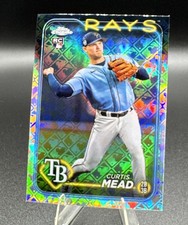 2024 Topps Chrome Logofractor Edition - #209 Curtis Mead (RC)