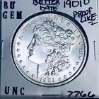 1901 O BU GEM MORGAN SILVER DOLLAR UNC MS+++ U.S. MINT RARE COIN 7766