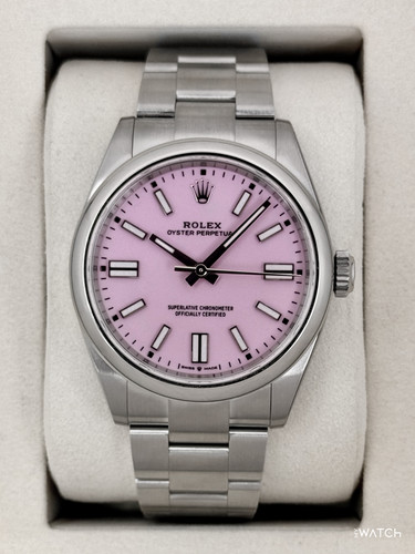 NEW 2026 Rolex Oyster Perpetual 41mm 134300 Candy Pink Dial (STICKERED)