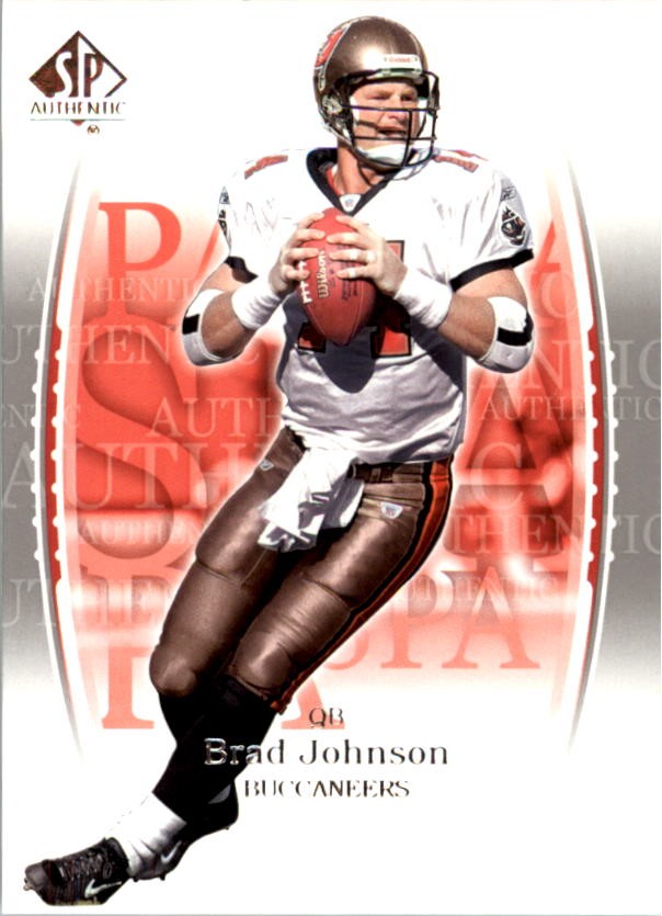 2003 SP Authentic #14 Brad Johnson - FB