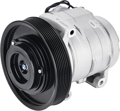 A/C Compressor Compatible with Freightliner Cascadia 12.8L, 14.8L, 15.6L