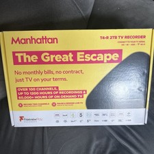 Manhattan T4-R 2TB Freeview Play 4K TV Recorder cheapest