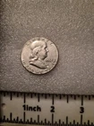 1963 Benjamin Franklin half dollar. 90% Silver!