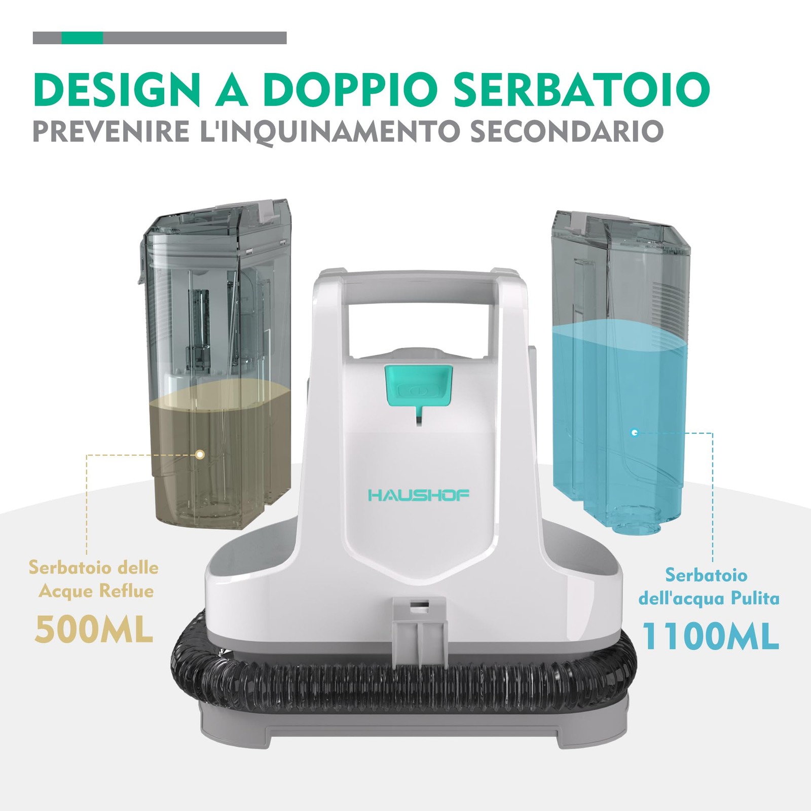 FOLLETTO LAVATAPPETO LAVA MOQUETTE NUOVA ORIGINALE GRATIS PORTATILE 400W DIVANO foto 5