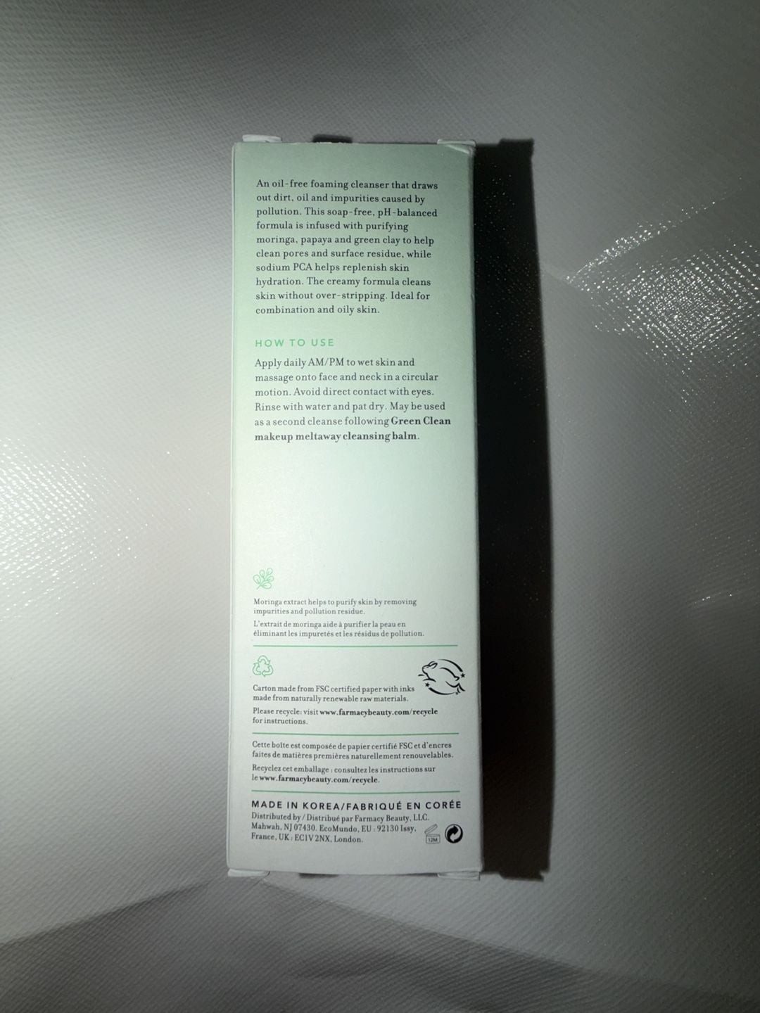 Farmacy Whipped Greens Oil-Free Foaming Cleanser 100ml, photo 2