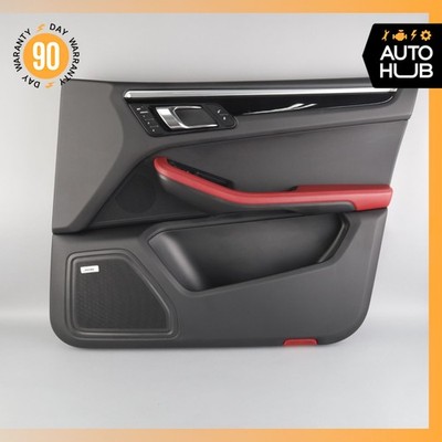 15-24 Porsche Macan 95B Front Right Passenger Side Interior Door Panel Black OEM