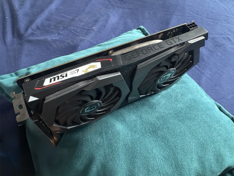 MSI NVIDIA GeForce GTX 1650 4gb Graphics Card Dual Fan Heatsink