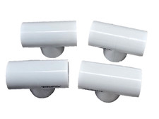 Lasco 1" SCH 40 PVC Slip to Slip to Slip Tee Fitting 401-010 Lot of 4 
