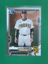 2021 Bowman Chrome Prospects #BCP-151 Victor Acosta 1st Bowman Chrome