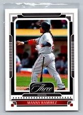 2025 Panini Three and Two #1 Manny Ramirez #/99