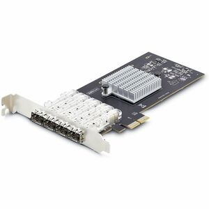 Startech 4-Port Gbe Sfp Netzwerkkarte PCIE 2.0 X2 X4 X8 X16 kompatibel Intel I350