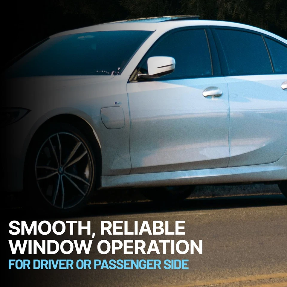 Regulador de ventana eléctrica para 96-2001 Audi A4 Quattro 2001-2002 S4 delantero izquierdo Foto 3 de 4