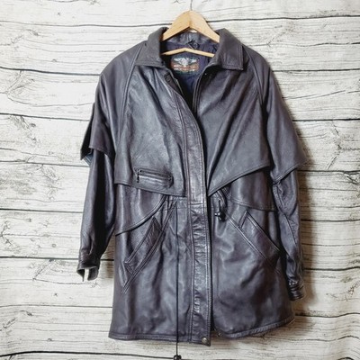 Made In Italy Echtes Leather Natural leather jacket ITALY size Large 