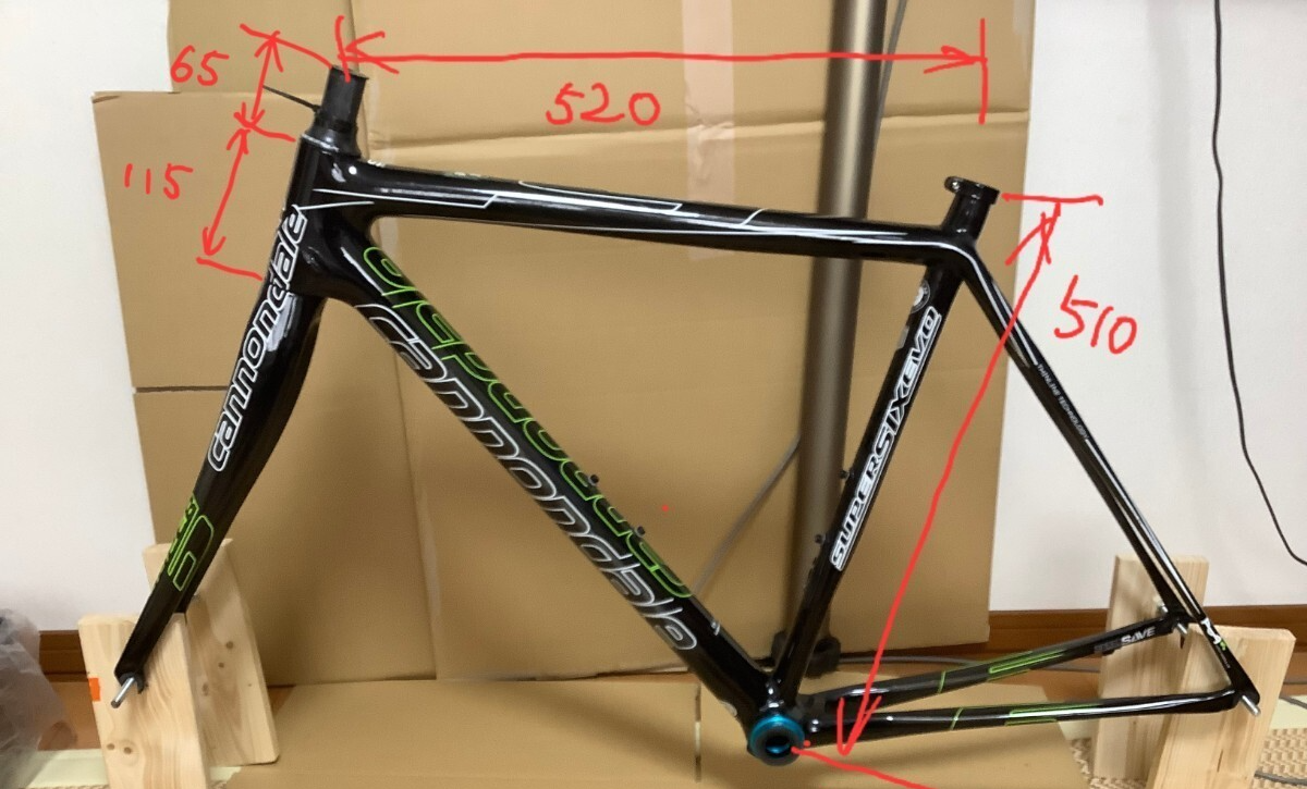 Cannondale SuperSix EVO Hi-mod 50サイズ Cannondale SuperSix Evo Hi Mod Carbon Road Frame Size 50 | eBay