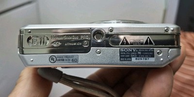 Sony Cyber-shot DSC-W100 8.1MP Digital Camera - Silver for sale
