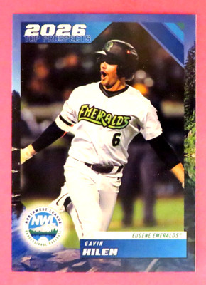 2026 Choice, Northwest League T/ P, Eugene Emeralds - GAVIN KILEN