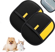 2Pcs Magic Brush Pet Hair, Pet Hair Remover Gloves for Cats  Dogs, Reusable ...