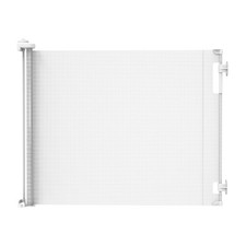 Retractable Baby Gate 33" Tall x 71  Wide, Mesh, for Stairs, Doorways, Dogs, ...