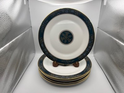 Set of 6 Royal Doulton Bone China CARLYLE Dinner Plates