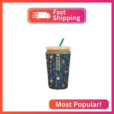 Sok It JavaSok Iced Coffee  Cold Soda Insulated Neoprene Cup Sleeve Spring Noi