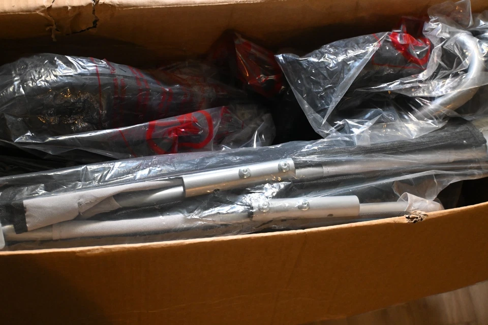 Remolque para bicicletas Aosom 3 en 1 para niños, azul/negro 440-025 BU Foto 3 de 4