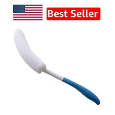 Exfoliating Curve Handled Bath Brush - Easy for Elderly Pregnant Care