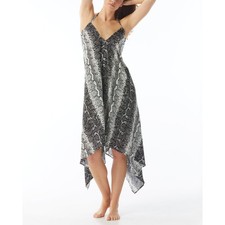 Women's Vince Camuto Snake-Print Cover-Up Multi-Wear Dress, Size XS - Black