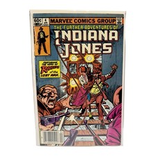 The Further Adventures of Indiana Jones Issue#4 Marvel Comics (Bagged & Boarded)