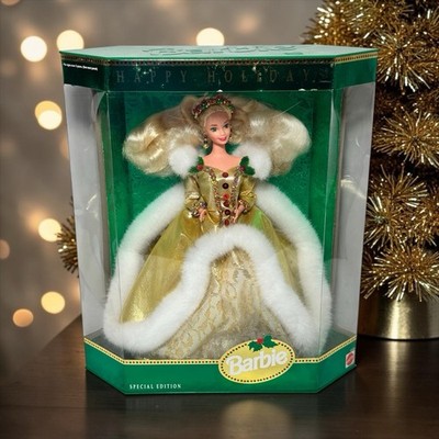 Vintage Mattel Happy Holidays Barbie 1994 Special Edition #12155 Glorious Gown