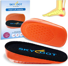 Orthopedic Heel Lift Inserts, Shock Absorption and Cushioning Height Increase In