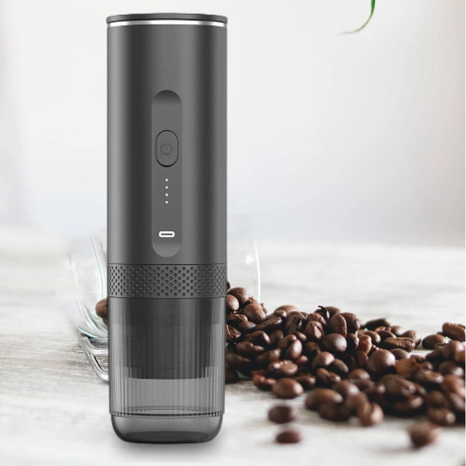 Portable, Compact, Lightweight and Practical Coffee Maker for Travel, Wireless,