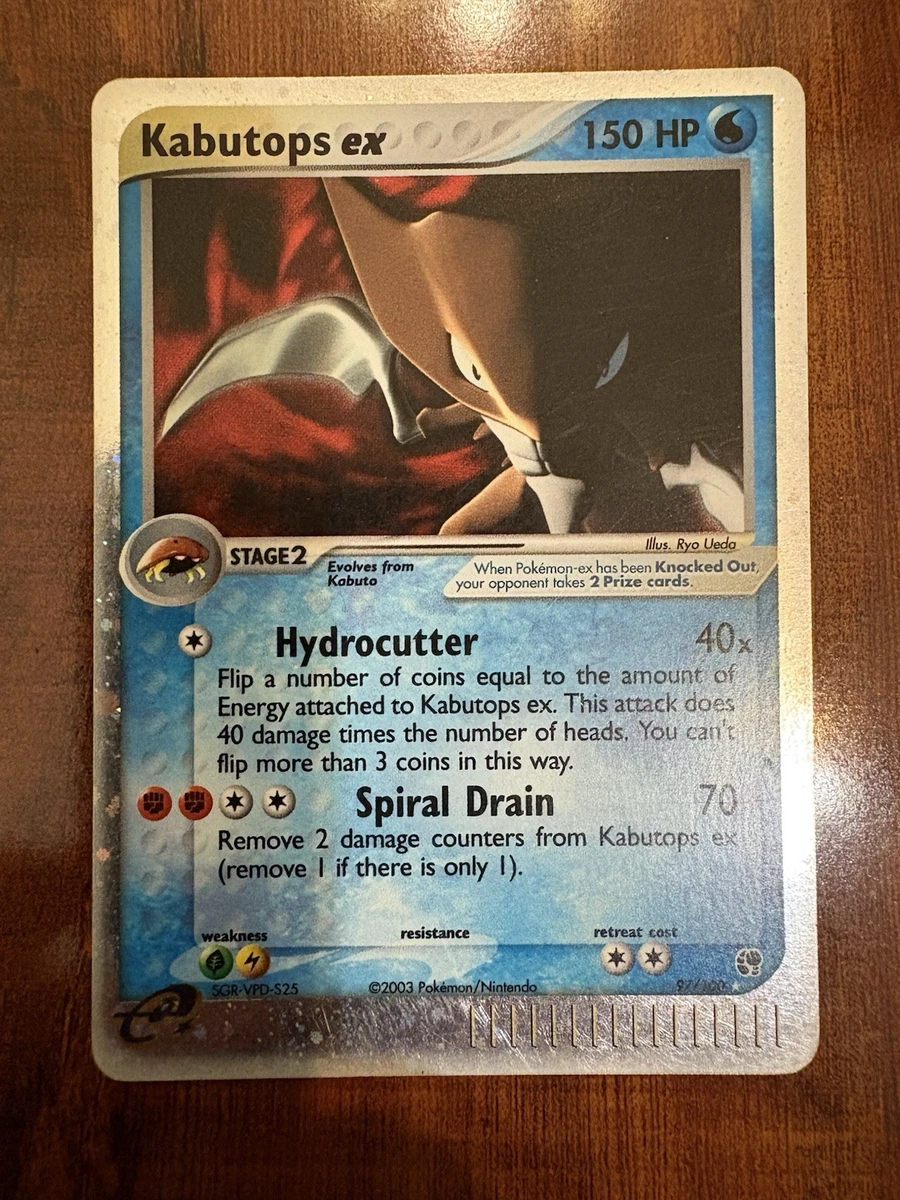 Kabutops ex Pokémon TCG Cards for sale | eBay