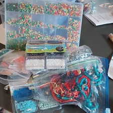 Assorted Loose Multicolor Round Seed Beads Mixed Jewelry Making Lot