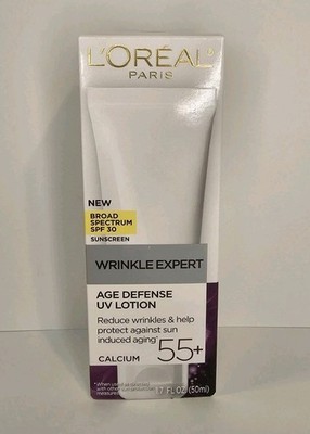 L'Oreal Paris Wrinkle Expert 55+ Age Defense Lotion SPF, Reduces Wrinkles